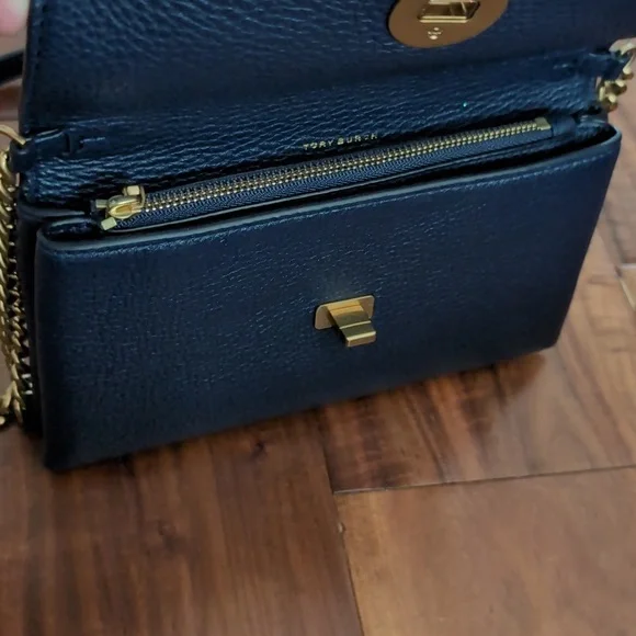 Tory Burch Kira Leather Chain Crossbody + Dust + Gift Bag Nwt❤